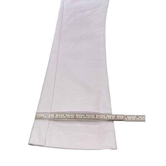 Express Columnist Light Pink Flare Pants Size 4R - Picture 7 of 10